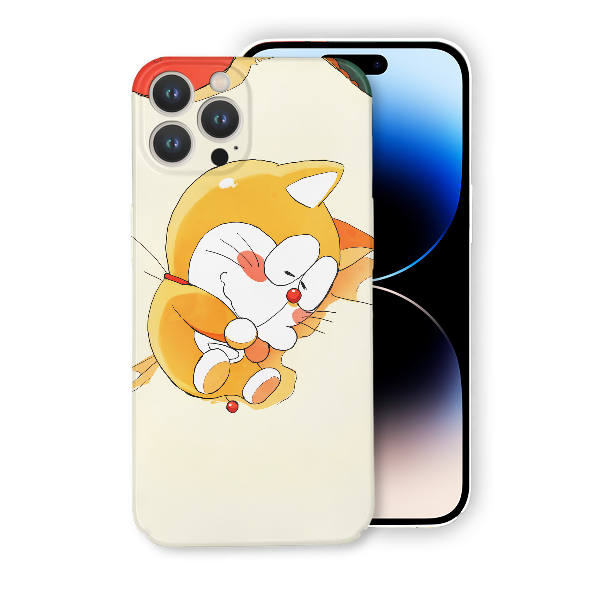（画像用） ドラえもん Doraemon 【iPhone 14シリーズ対応】ハードケース